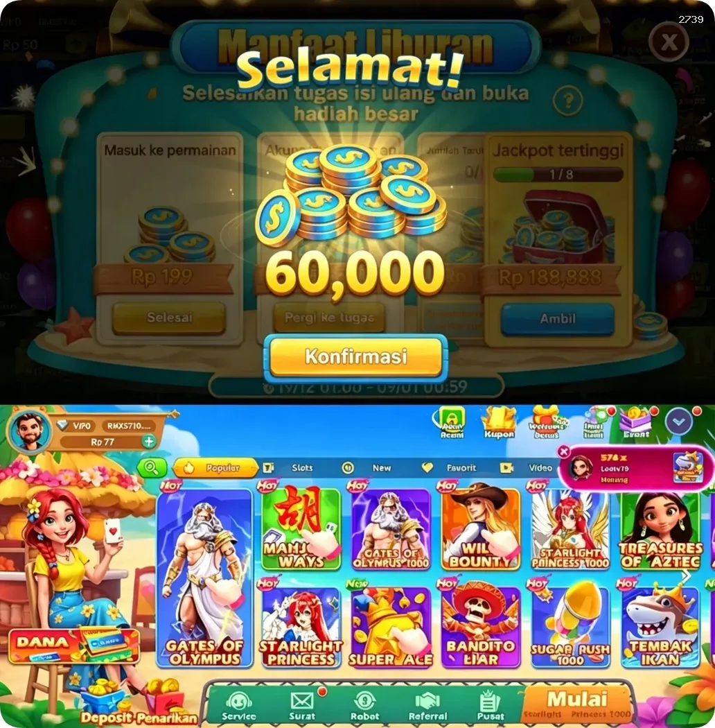 2739 Masuk - 2739 Resmi